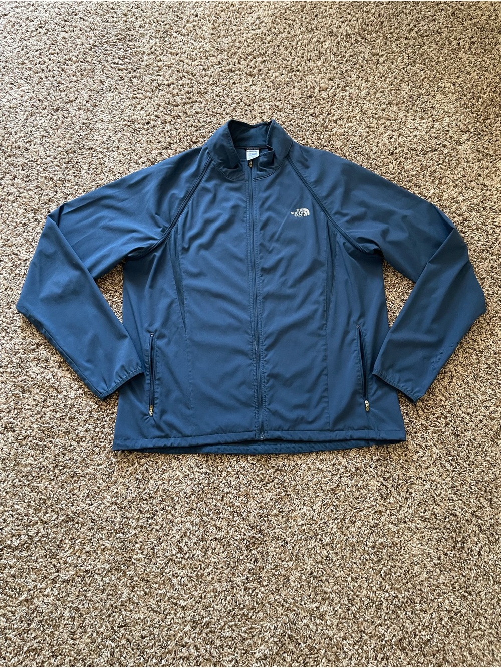 The North Face Flight Series Blue Full Zip Removable Sleeves Jacket‎ Vest Men XL